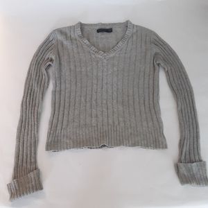 Faded Glory, XL 14-16, gray sweater